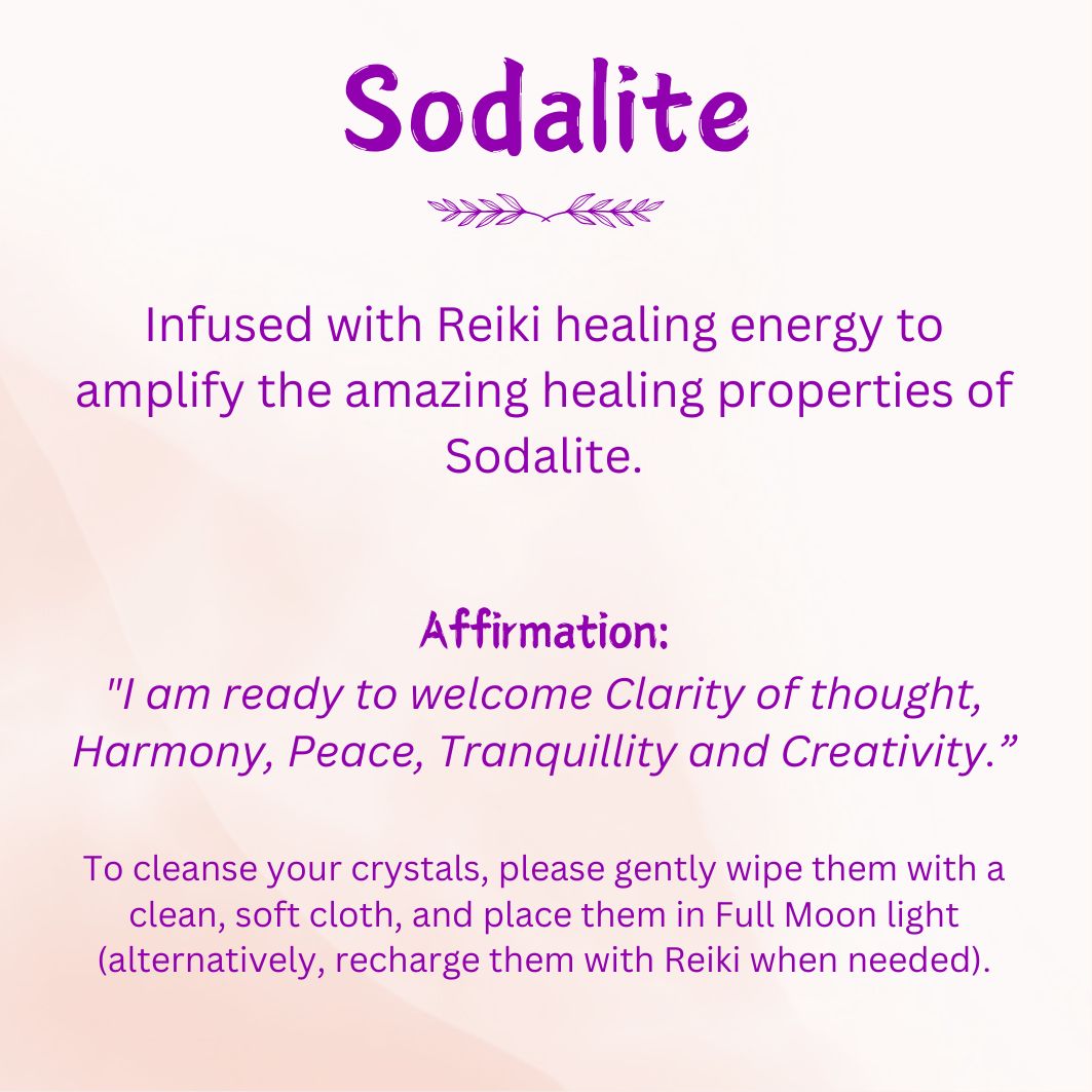 Harmony Sodalite Chip Bracelet